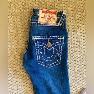 True Religion Joey Super T flare jeans